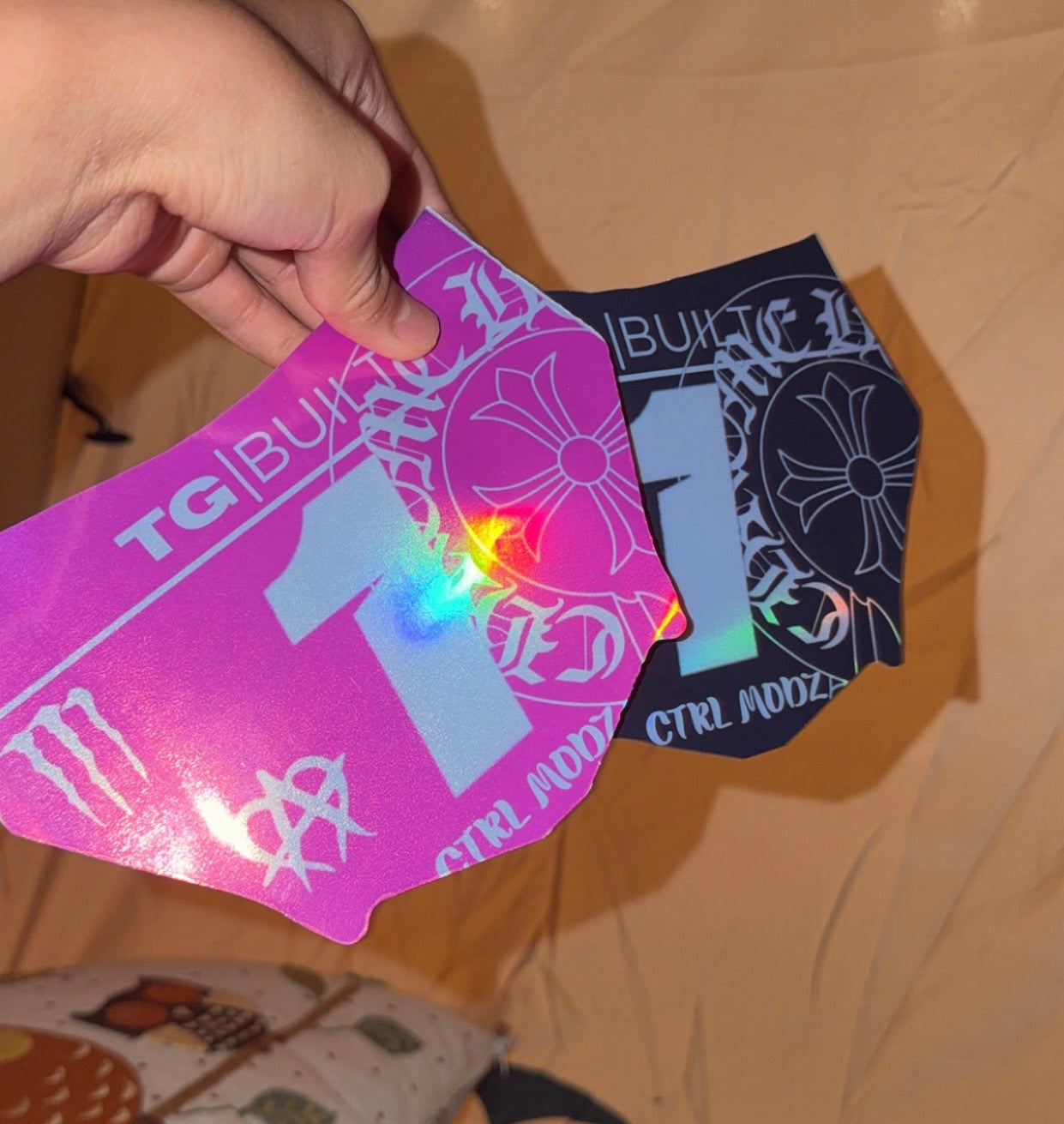 Plate/Decals/Stickers